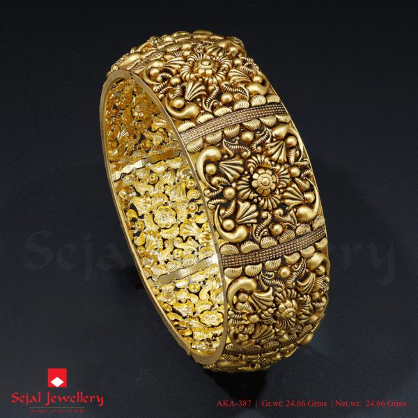 Antique Plain Jewellery Kada AKA-387