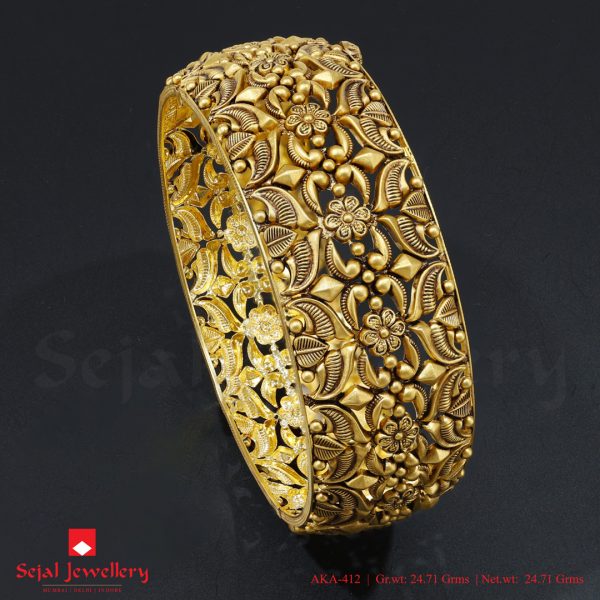 Antique Plain Jewellery Kada AKA-412