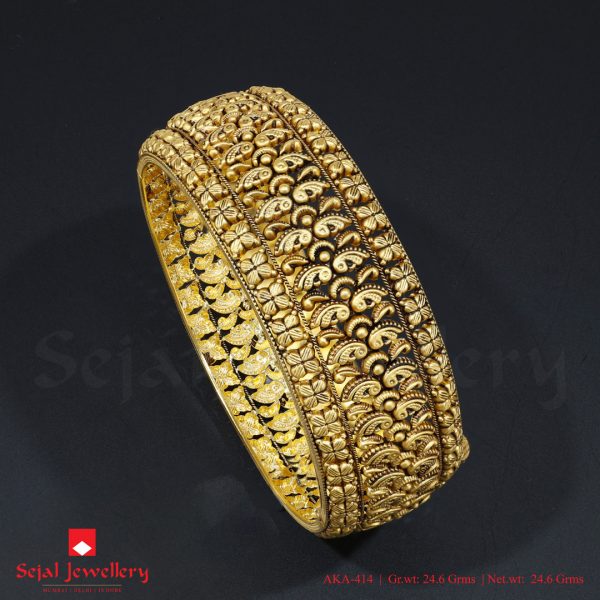 Antique Plain Jewellery Kada AKA-414