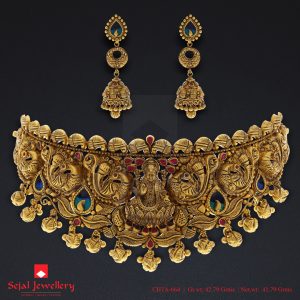 Temple Jewellery Choker Set CHTA-664
