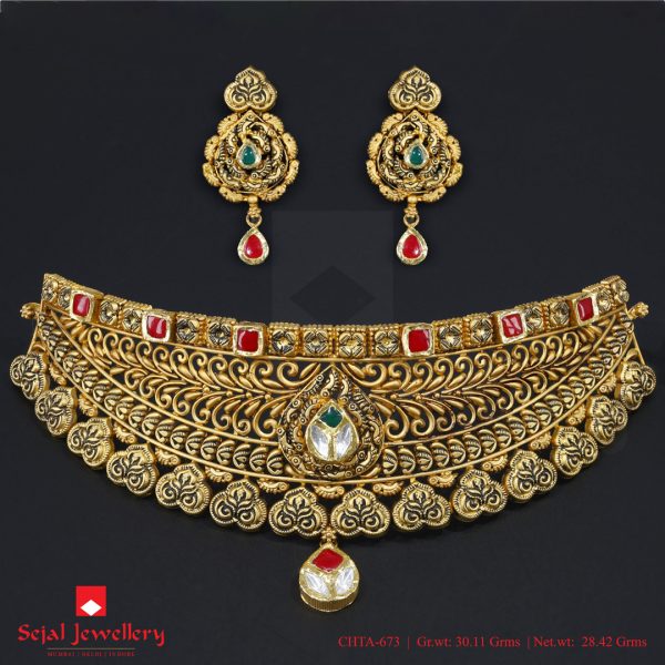 Antique Jewellery Choker Set