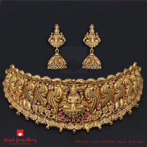 Temple Jewellery Choker Set CHTA-676