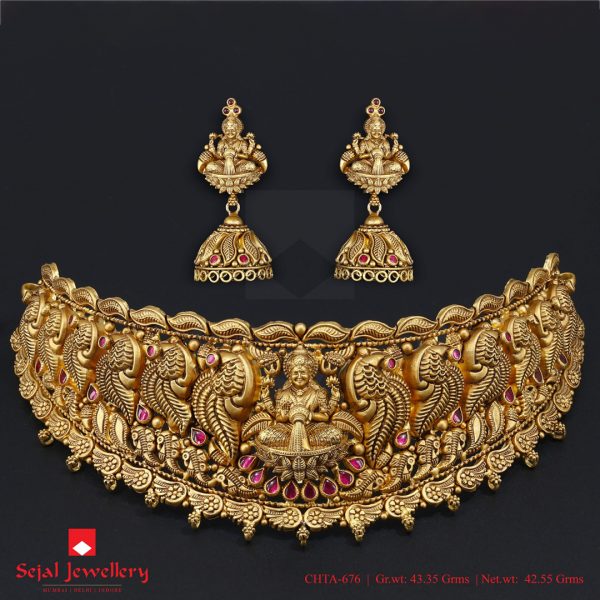 Temple Jewellery Choker Set