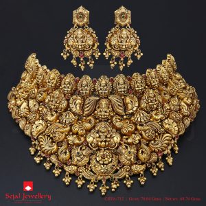 Temple Jewellery Choker Set