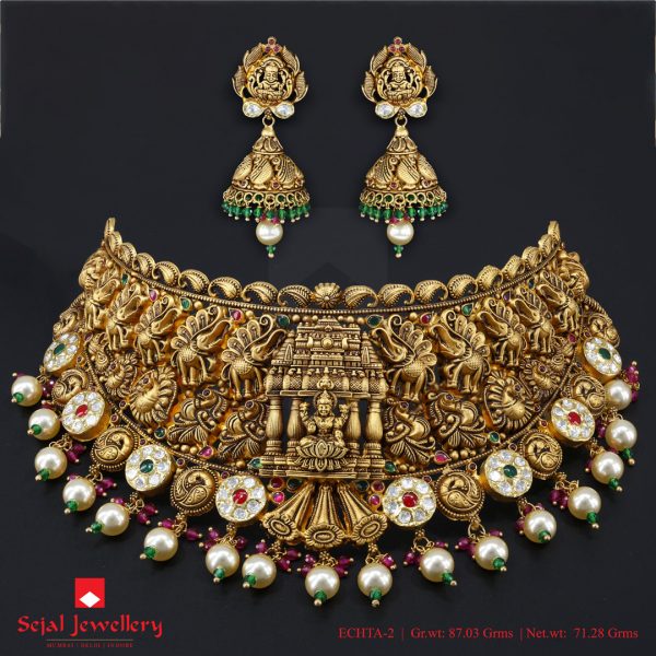 Electroforming Jewellery Choker Sets ECHTA-2