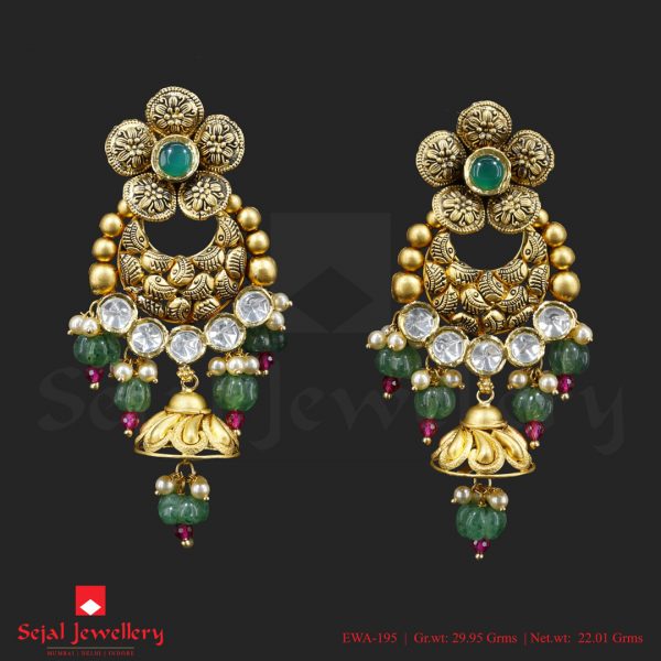Antique Jewellery Ear Tops