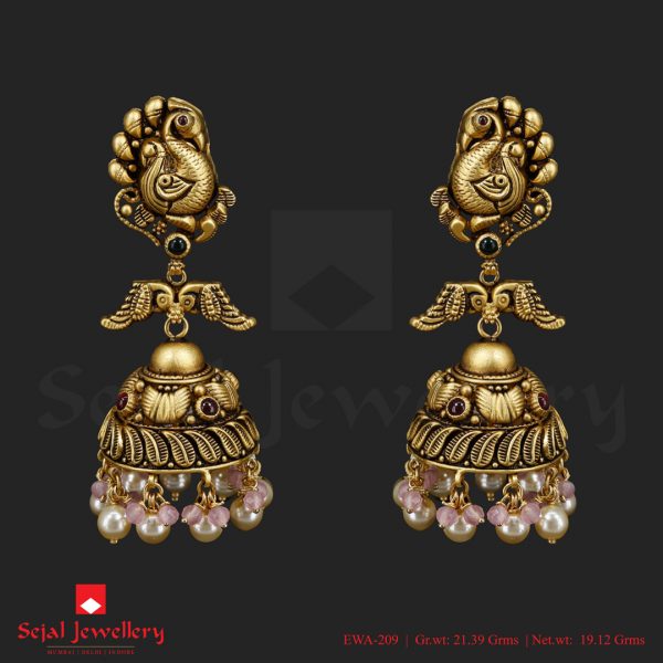 Antique Jewellery Ear Tops