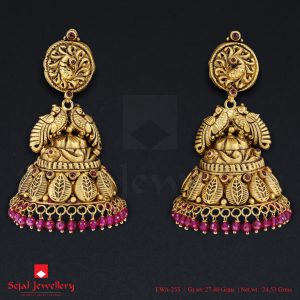 Antique Plain Jewellery Ear Tops EWA-255