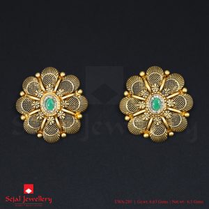 Antique Jewellery Ear Tops EWA-285
