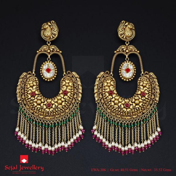 Antique Jewellery Ear Tops