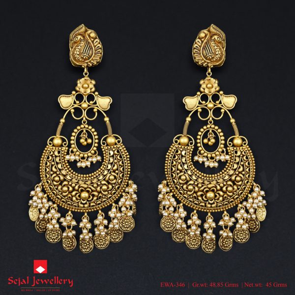 Antique Jewellery Ear Tops