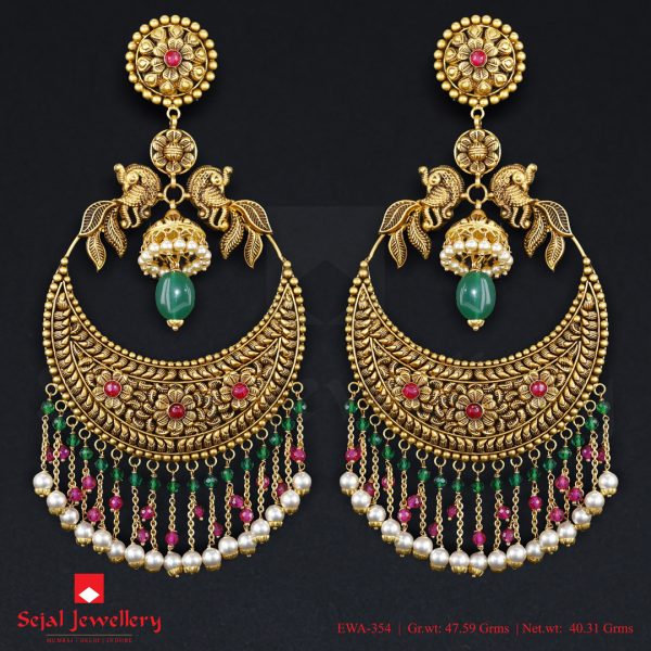 Antique Jewellery Ear Tops