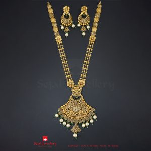 Antique Plain Jewellery Long Sets LSTA-526