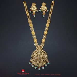 Antique Plain Jewellery Long Sets LSTA-593