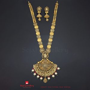 Antique Plain Jewellery Long Sets LSTA-673