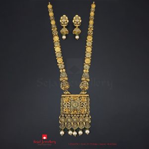 Antique Plain Jewellery Long Sets LSTA-674