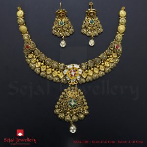 Antique Jewellery Necklace Sets NSTA-1086