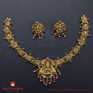 Temple Jewellery Necklace Sets NSTA-1105