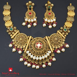 Antique Jewellery Necklace Sets NSTA-983