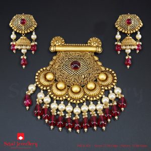 Antique Jewellery Pendant Sets PSTA-431