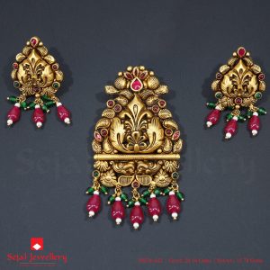 Nakshi Jewellery Pendant Sets PSTA-442