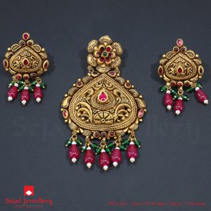 Nakshi Jewellery Pendant Sets PSTA-450
