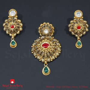 Antique Jewellery Pendant Sets PSTA-504
