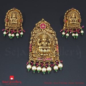 Temple Jewellery Pendant Sets PSTA-540