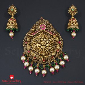 Antique Jewellery Pendant Sets PSTA-543
