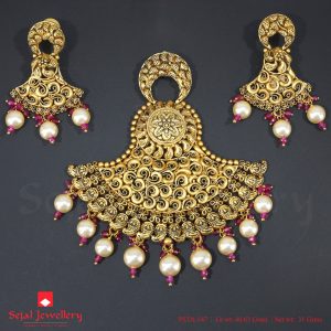 Antique Jewellery Pendant Sets PSTA-547
