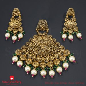 Antique Jewellery Pendant Sets PSTA-549