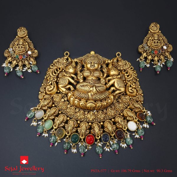Temple Jewellery Pendant Sets