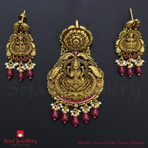 Temple Jewellery Pendant Sets
