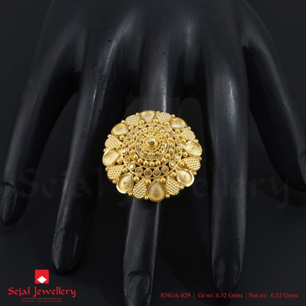 Antique Plain Jewellery Rings RNGA-829