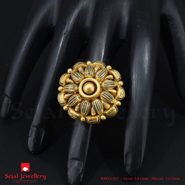 Antique Plain Jewellery Rings RNGA-917